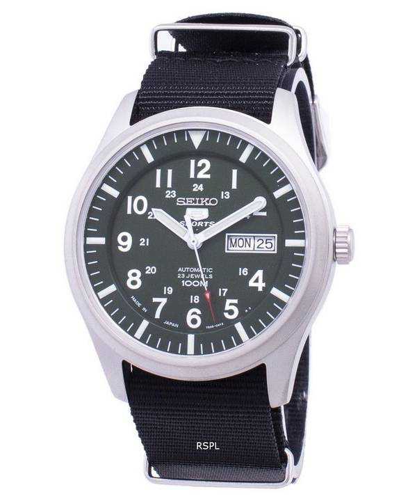 Seiko 5 Sports Automatic Japan Made Nato Strap SNZG09J1-NATO4 Orologio da uomo