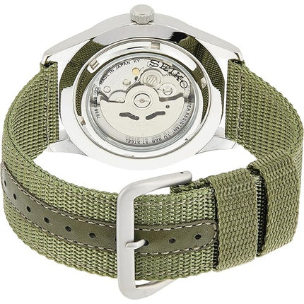 Orologio da uomo Seiko 5 Military Automatic Sports ricondizionato, prodotto in Giappone, SNZG09 SNZG09J1 SNZG09J