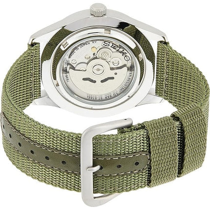 Orologio da uomo Seiko 5 Military Automatic Sports ricondizionato, prodotto in Giappone, SNZG09 SNZG09J1 SNZG09J