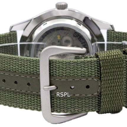 Orologio da uomo Seiko 5 Military Automatic Sports ricondizionato, prodotto in Giappone, SNZG09 SNZG09J1 SNZG09J