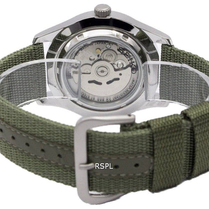 Orologio da uomo Seiko 5 Military Automatic Sports ricondizionato, prodotto in Giappone, SNZG09 SNZG09J1 SNZG09J