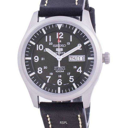 Orologio da uomo Seiko 5 Sports Military Automatic SNZG09K1-var-LS16 100M