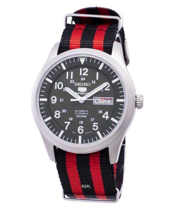 Orologio da uomo automatico Seiko 5 Sports Nato Strap SNZG09K1-NATO3