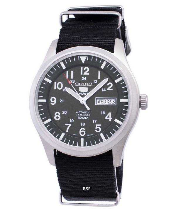 Orologio da uomo automatico Seiko 5 Sports Nato Strap SNZG09K1-NATO4