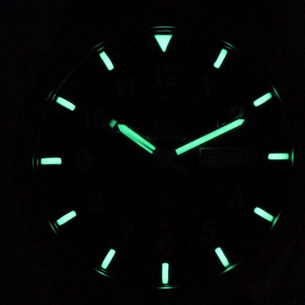 Orologio da uomo automatico Seiko 5 Sports in poliestere SNZG11J1-var-NATO25 100M