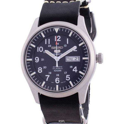 Orologio da uomo automatico Seiko 5 con quadrante blu SNZG11K1-var-LS19 100M