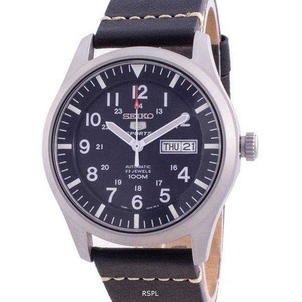 Orologio da uomo automatico Seiko 5 con quadrante blu SNZG11K1-var-LS20 100M