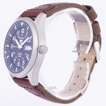 Orologio da uomo automatico con cinturino in tela Seiko 5 Sports SNZG11K1-NS1