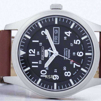 Orologio da uomo con cinturino in tela giapponese, seiko 5 sport, SNZG15J1-NS1