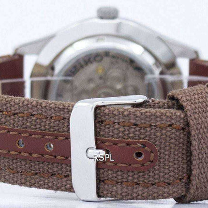 Orologio da uomo con cinturino in tela giapponese, seiko 5 sport, SNZG15J1-NS1