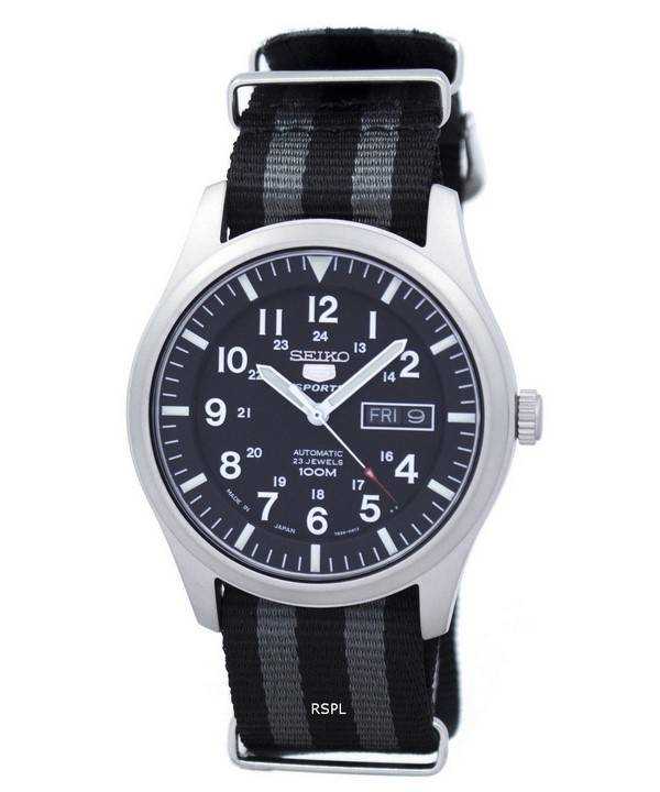 Orologio da uomo automatico Seiko 5 Sport NATO con cinturino NATO SNZG15J1-NATO1