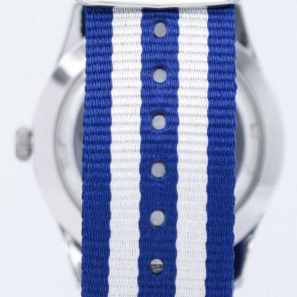 Orologio da uomo automatico in acciaio con cinturino NATO NATO SNZG15J1-NATO2