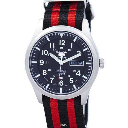 Orologio da uomo automatico in acciaio con cinturino NATO NATO SNZG15J1-NATO3