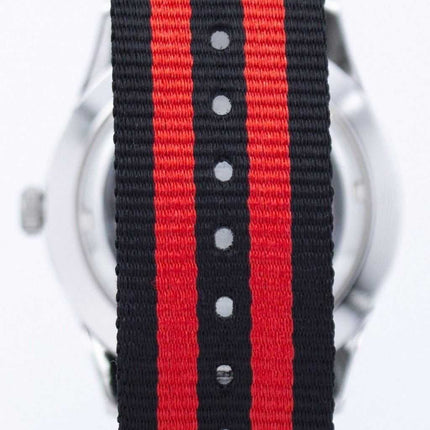 Orologio da uomo automatico in acciaio con cinturino NATO NATO SNZG15J1-NATO3