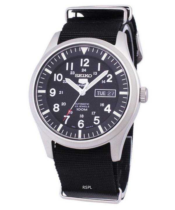 Orologio da uomo automatico Seiko 5 Sports Nato Strap SNZG15K1-NATO4