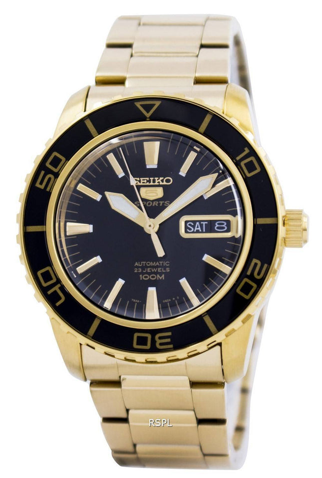 Orologio da uomo Seiko 5 Sports automatico SNZH60 SNZH60K1 SNZH60K ricondizionato