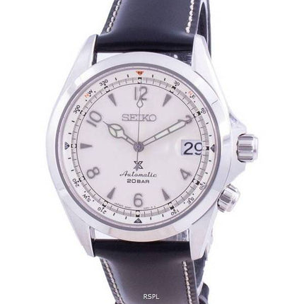 Orologio da uomo Seiko Prospex Automatic Alpinist Field Compass SPB119 SPB119J1 SPB119J ricondizionato, prodotto in Giappone, 200 m