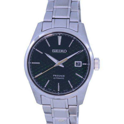Orologio da uomo Seiko Presage Sharp Edge quadrante verde automatico SPB169 SPB169J1 SPB169J 100M