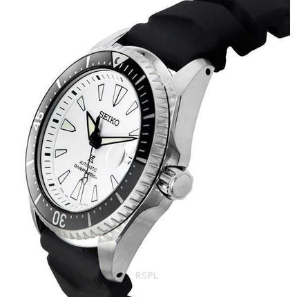 Orologio da uomo Seiko Prospex Shogun Titanium quadrante bianco automatico SPB191J1 Diver's 200M