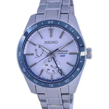 Seiko Presage Sharp Edged GMT Orologio da uomo automatico SPB223 SPB223J1 SPB223J 100M in edizione limitata