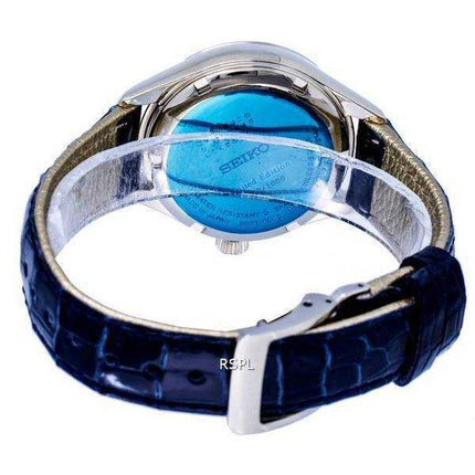 Orologio da donna Seiko Presage Limited Edition in pelle quadrante blu automatico SPB236J SPB236J1 SPB236J
