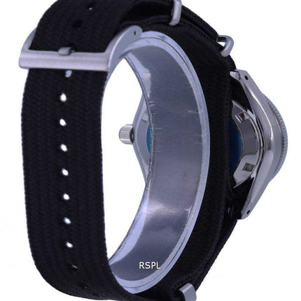 Orologio da uomo automatico con quadrante nero in poliestere Seiko Prospex Diver SPB239J1 200M
