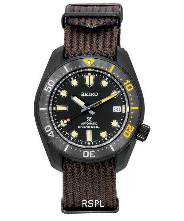 Orologio da uomo Seiko Prospex Black Series Limited Edition 1970 Automatic Diver's SPB255 SPB255J1 SPB255J 200M da uomo