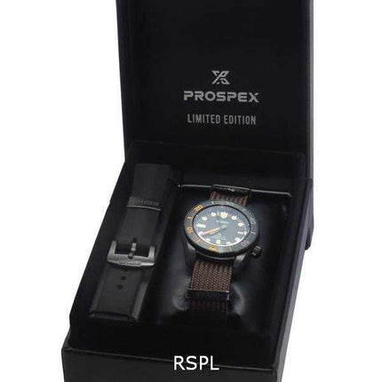 Orologio da uomo Seiko Prospex Black Series Limited Edition 1970 Automatic Diver's SPB255 SPB255J1 SPB255J 200M da uomo