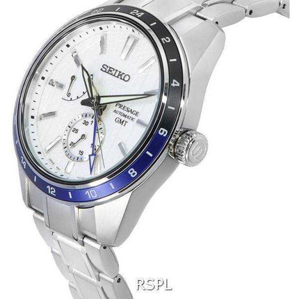 Seiko Presage Sharp Edged Series ZERO HALLIBURTON Edizione Limitata Quadrante Bianco Automatico SPB269 SPB269J1 SPB269J 100M Oro