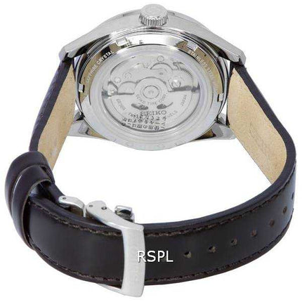 Orologio da uomo Seiko Presage Sharp Edged blu notte a cuore aperto quadrante automatico SPB311 SPB311J1 SPB311J 100M da uomo