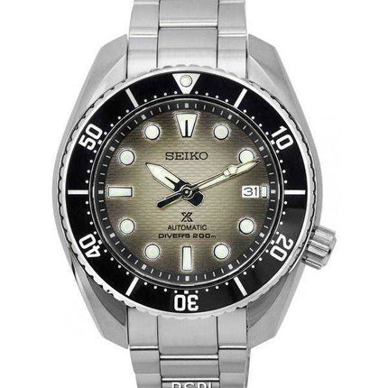 Orologio da uomo Seiko Prospex Sea King Sumo grigio scuro quadrante sfumato quadrante automatico da sub SPB323 SPB323J1 SPB323J