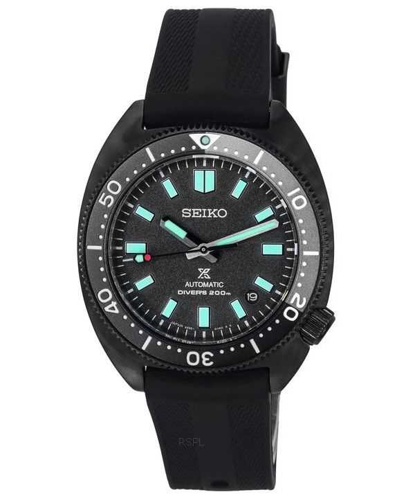 Orologio da uomo Seiko Prospex Sea Black Series Night Limited Edition Automatic Diver&#39;s SPB335J1 200M