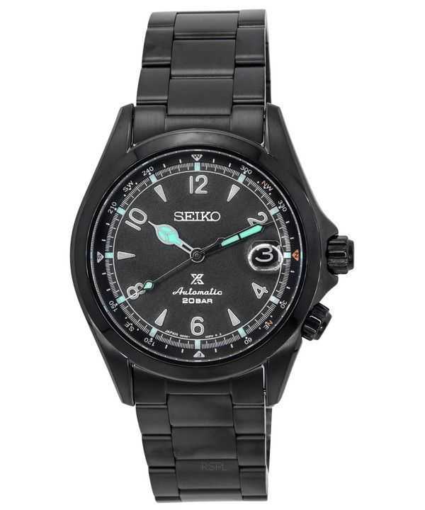 Orologio da uomo Seiko Prospex Alpinist The Black Series Limited Edition Automatic Diver SPB337J1 200M da uomo