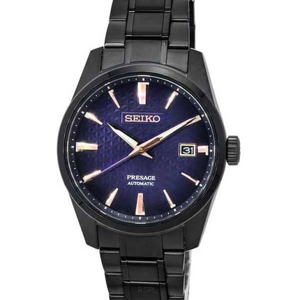 Orologio da uomo Seiko Presage Akebono Sharp Edged Series Limited Edition quadrante blu automatico SPB363J1 100M