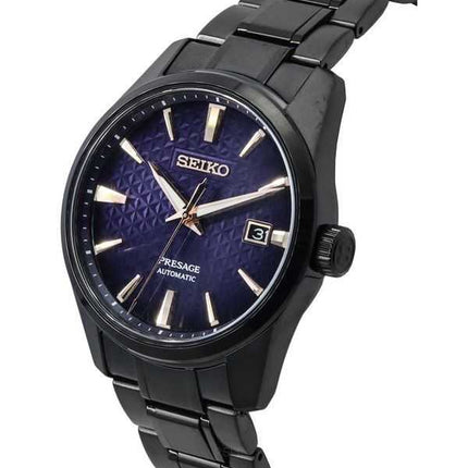 Orologio da uomo Seiko Presage Akebono Sharp Edged Series Limited Edition quadrante blu automatico SPB363J1 100M