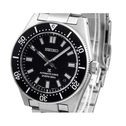 Orologio da uomo Seiko Prospex in acciaio inossidabile con quadrante nero automatico subacqueo SPB453J1 300M