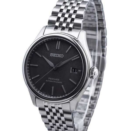 Orologio da uomo Seiko Presage Classic Sensaicha in acciaio inossidabile con quadrante verde automatico SPB465J1 100M