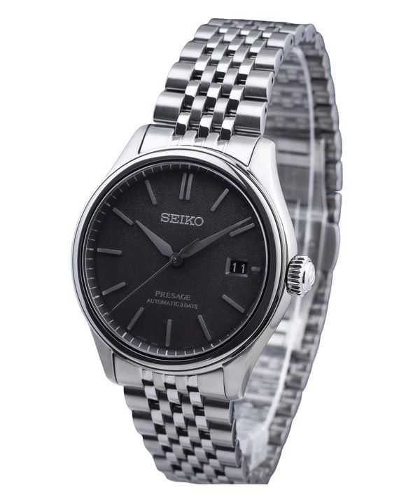 Orologio da uomo Seiko Presage Classic Sensaicha in acciaio inossidabile con quadrante verde automatico SPB465J1 100M