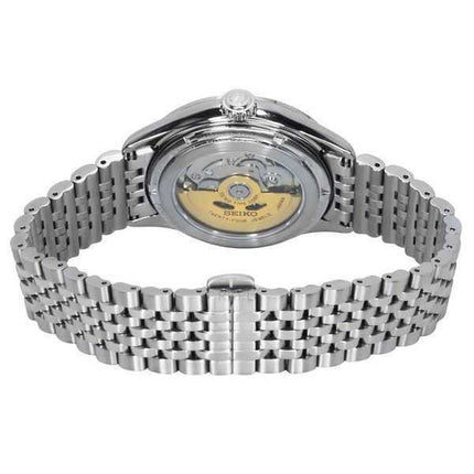 Orologio da uomo Seiko Presage Classic Shiro-iro in acciaio inossidabile con quadrante bianco caldo automatico SPB469J1 100M