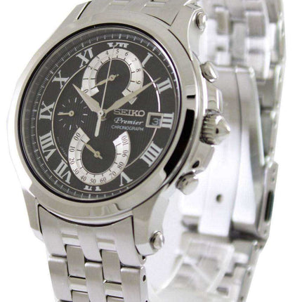 Orologio da uomo Seiko Premier Chronograph SPC067 SPC067P1 SPC067P