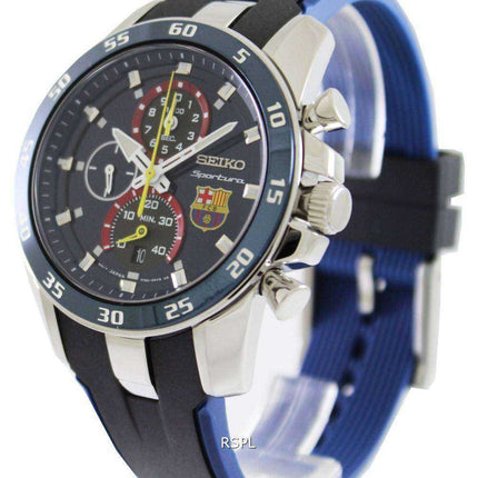 Orologio da uomo Seiko Sportura FC Barcelona Chronograph SPC089P2