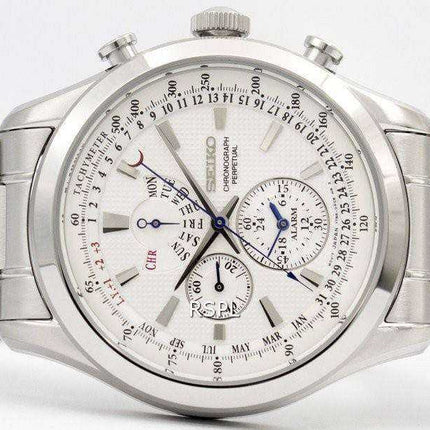 Orologio da uomo Seiko Chronograph Perpetual SPC123 SPC123P1 SPC123P