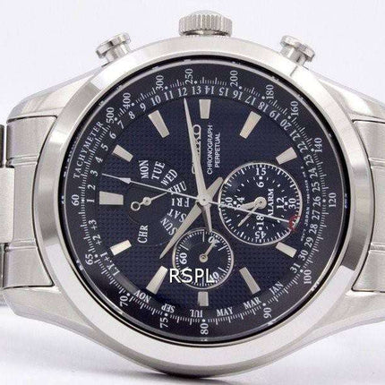 Orologio da uomo Seiko Chronograph Perpetual SPC125 SPC125P1 SPC125P ricondizionato