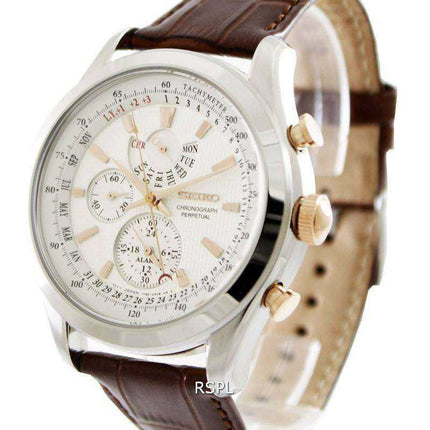 Orologio da uomo Seiko Chronograph Perpetual SPC129 SPC129P1 SPC129P