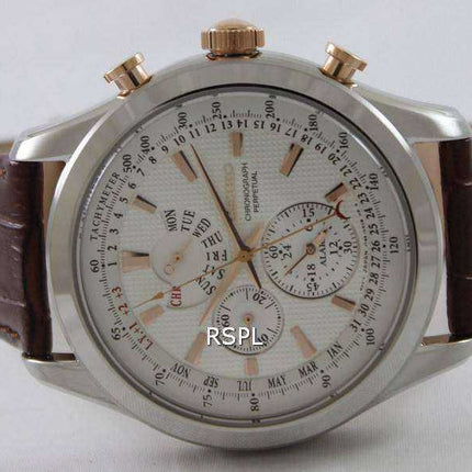 Orologio da uomo Seiko Chronograph Perpetual SPC129 SPC129P1 SPC129P