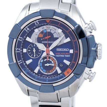 Orologio da uomo Seiko Velatura Yachting Timer al quarzo SPC143 SPC143P1 SPC143P