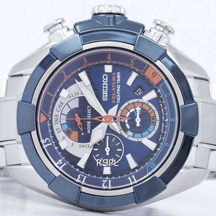 Orologio da uomo Seiko Velatura Yachting Timer al quarzo SPC143 SPC143P1 SPC143P