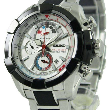 Orologio da uomo Seiko Velatura Yachting Timer Chronograph SPC145 SPC145P1 SPC145P