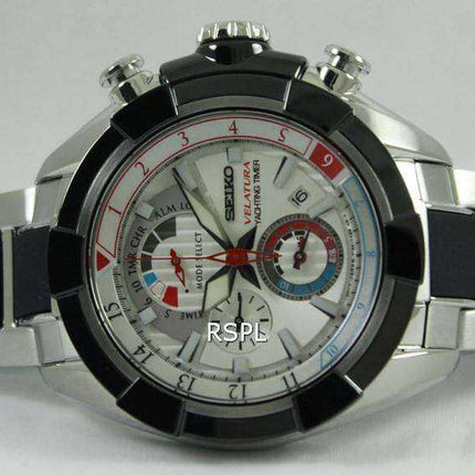 Orologio da uomo Seiko Velatura Yachting Timer Chronograph SPC145 SPC145P1 SPC145P