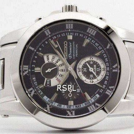 Orologio da uomo Seiko Premier cronografo perpetuo SPC161 SPC161P1 SPC161P